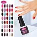 CLAVUZ Silver Glitter Gel Nail Polish Soak Off UV LED Nail Lacquer Professional Salon Nail Art 8ml
