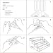 AIMEILI 4 Trays Acrylic Cosmetic & Nail Polish Display Stand Holder
