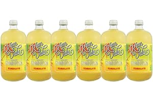 Té kombucha. Komvida. Kit sabor Mojito. 6 botellas de 750 ml. Envío en frío.