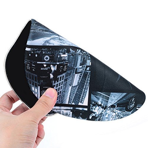 BADALink Gel Retro-Motiv Mousepad Handgelenkschutz Schöne Persönlichkeit Farbe Silikon-Pads Mousepads Gaming Mauspad or Fast and Accurate Control mit Welcome To New York Design - 5