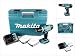 Produktbild Makita HP347DX100 Bohrmaschine / Schlagschrauber, 2 Akkus mit Koffer, 74 Zubehörteile, 14,4 V, 1,3 Ah