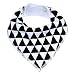 Baby Unisex Bandana Drool Bibs , ivencase Colorful Pattern Absorbent Cotton Cute Baby Gift Sets Feeder Bib for Boys & Girls (4-Pack Set)