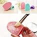 Fashion Gallery Silicone Brush Cleaning Egg Brush egg Cosmetic Brush Cleanser Makeup Brush Cleaner Clean Tools