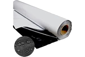 Folienkönig® Pellicola per silo 10x14m in Rotolo - Dimensione Scelta! Copertura per Piscina, Telo di Copertura, Pellicola Protettiva, Telo da Giardino, Telo per silo, Colore: Nero/Bianco