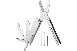 ROXON M3 13 in 1 Multi Forbici EDC con Stuzzicadenti e Pratiche Pinzette Piccole e Squisite (versione senza gruppo punte)
