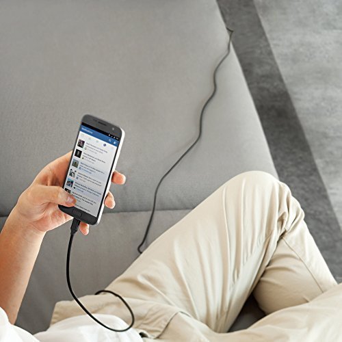 Anker Cavo Micro USB 3m in Nylon Intrecciato Anti Groviglio con Connettori placcati in Oro per Android, Samsung S6, S7 Edgeï¼ŒS6 Edgeï¼ŒNote 4, LG, HTC, Nexus, Sony e altri