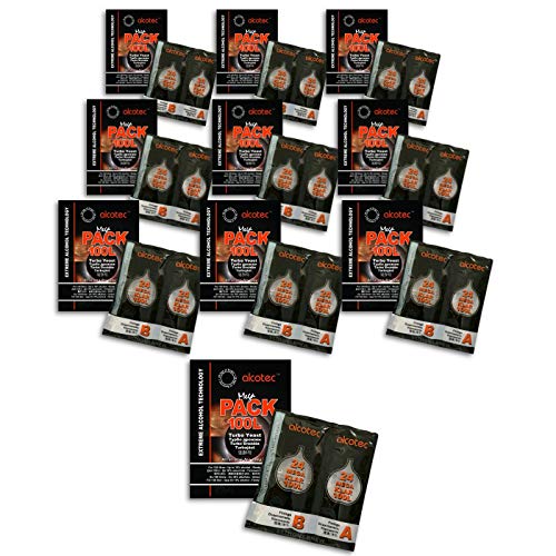 Preisvergleich Produktbild Alcotec MegaPack 100L Turbohefe und MegaKlar 100L 24h Finings für 100L