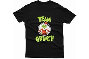 ATTAR APPAREL Grumpy Grinch Green Xmas New Xmas New Seasons Greetings Funny Family Matching Christmas T Shirt