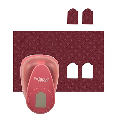 Vaessen Creative 21434-001 Stanzer Jumbo+ Preisschild | 6, 3 cm, Metal, Plastic, Purple, 13.2 x 9.5 x 7.6 cm - 2