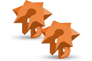 Bowmar Archery Nose Button, Extremely Light Weight, Creates Consistent Anchor Point, Two Sizes Included (Pink)…