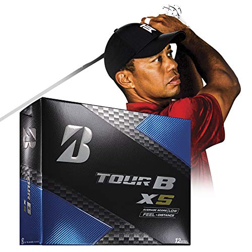 Bridgestone Golf 2018 Tour B XS Palline da Golf, Bianco (One Dozen)