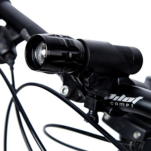 Biluso Fahrradlicht Set – LED Fahrradbeleuchtung für vorne und hinten – Wasserdichte Fahrradlampe USB-aufladbare Scheinwerfer – Geeignet für Mountainbikes , BMX und fahrrad – Batterien enthalten – Höchste Sicherheit auf der Straße - 4