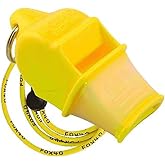 Fox 40 9203-0208 Sonik Blast CMG D&uuml;d&uuml;k Sarı + D&uuml;d&uuml;k İpi, Standart
