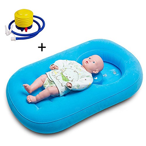 Preisvergleich Produktbild AIHOME Aufblasbare Badewanne für Baby Faltbare Baby-Wanne Portable Kinderwanne Kunststoff Badewanne Dicke mit Luftpumpe
