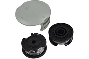 QOXEZY Szpula do przycinania trawy i zestaw przewodów do Bosch Easy Grass Cut 23 26 18 18-230 18-260 18-26 F016800569 F016800385 F016F05320, szpula do podkaszarki 1,6 mm do Bosch