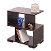 A10 Shop Sigma Bedside Table With Storage Cabinet In Wenge Finish RS.2449.00