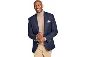 Chums Men's Single-Breasted Classic Oxford Regular Fit Blazer Timeless Elegance Sophisticated Style & Versatile Wardrobe for Formal and Casual Occasions