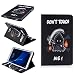 Produktbild Roreikes Samsung Galaxy Tab A 10,1 Zoll T580N / T585N Hülle, Blumenmuster Muster TPU Leder Flip Magnetverschluss Wallet Kreditkarte ID Card Slots Magnetic TPU Leder Beschützer Tasche Hülle Etui Schale mit Standfunktion Weich TPU Innere Hülle Case leder Flip Beschützer Haut Schutzfolie Case für Samsung Galaxy Tab A 10,1 Zoll T580N / T585N