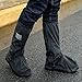 Produktbild Regendichter Schuhüberzug für Reiten, Outdoor-Schuhe, Regenschutz, Verdickter Boden, Schwarz und Weiß