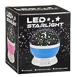 Next Generation 360° LED Starlight, Sternenlicht Projektor Sternen Einschlafhilfe Baby Nachtlicht für Kinder – blau - 7