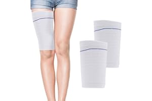 CHIHUTOWN 2Pcs Catheter Leg Bag Holder, Foley Leg Bag Sleeve, Fabric Catheter Sleeves Leg Bag Holder, Drainage Bags Calf Holder Strap, Elastic Catheter Sleeve for Legs (M)