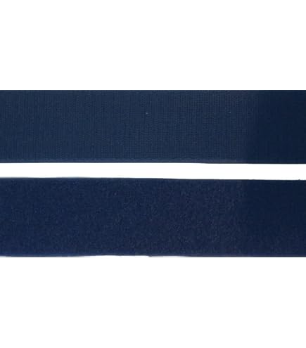 SAN Klettband Dunkelblau, 30 Mm Breit, Je 1 Meter Haken- Und Flauschband