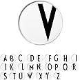 Design Letters Piatti Bianco (A-Z) | Piatti Moderni in Porcellana | Piatti Decorativi Progettato nel Denmark | Idee Regalo Uo
