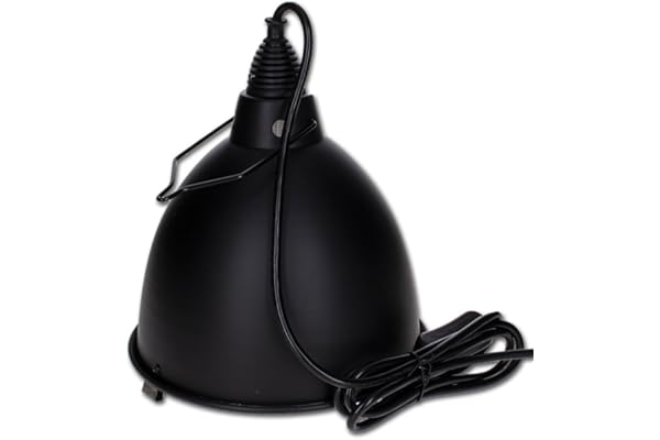 Reptiles Planet - Reptidome 22 - Support d'Ampoule à Suspendre ou à Poser sur le Terrarium - Ø 22 cm - H 24 cm