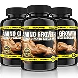 AMINO GROWTH 150-450 Tabletten (Vegan) | Hochdosiert mit...