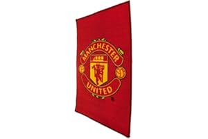 Manchester United Printed Crest Rug - Multi-Colour
