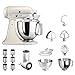 Produktbild KitchenAid Küchenmaschine | VORTEILS SET | Artisan 5KSM175PS Veggie S Paket | mit TOP Zubehör: Gemüseschneider mit drei Trommeln sowie zusätzlichem Raspel und Reibenpaket mit 3 weiteren Trommeln (Baiser)