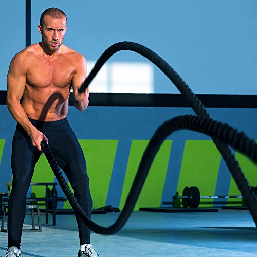 C.P. Sports Crossover Seil – Tau 15m Power Training Nylon Tau langes Schwungseil für Sprung- Kletterübungen oder Tauziehen, Kraft/Ausdauer Training - 3