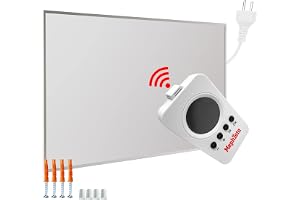 Mephisto Infraröd uppvärmning, vägg- och takuppvärmning, energisparande, elektrisk uppvärmning, inklusive fjärrkontroll och t