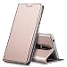 Produktbild Nokia 6 2018 Hülle, iBetter Nokia 6 2018 Flip Bookstyle Kompletter Hüllen Mit Magnetverschluss und Standfunktion Tasche Etui Hüllen Schutzhülle für Nokia 6 Dual SIM Smartphone VERSION 2018(Rosegold)