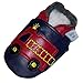 Soft Leather Baby boy Shoes with Suede Soles by Dotty Fish Navy Fire Engine (3-4 years)