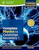 Complete Physics for Cambridge Secondary 1 Student Book: For Cambridge Checkpoint and beyond (Checkpoint Science) by 