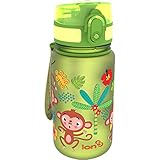 Tiene el ancho de una lata, un tacto suave para el agarre y correa de transporte, se adapta a cualquier portavasos o mochila infantil.