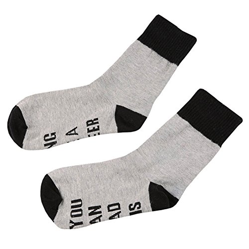 1 Paar Männer Socken (schwarz & grau) - 2
