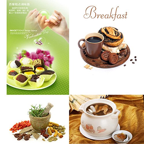 OBEST NIUMini Professionelle Digital Elektronische Küchenwaage mit LED-Display, Digital Kitchen Scale, Faltbare Lebensmittel Wiegen Skalen für Kochen 11lbs / 5kg, Digitalwaage, Elektronische waage,(5kg Maximalgewicht) - 5