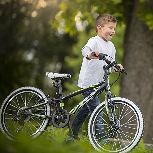 Bergsteiger Kansas 20 Zoll Mountainbike, Hardtail, Shimano-Schaltung, cooles Kindermountainbike, geeignet für 6 – 9 Jahre - 4