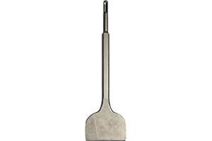 Terryshop74 Scalpello Largo 75 mm SDS-Plus | Scalpello per Piastrelle, Colla, Intonaco e Pavimenti | Acciaio Rinforzato 250 mm per Martelli Tassellatori e Perforatori