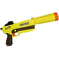 Hasbro Nerf Fortnite SP-L, Blaster Ufficiale con 6 Dardi, Colore Giallo, E6717EU4
