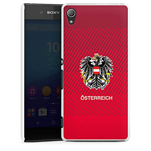 Sony Xperia Z3 Plus Hülle Schutz Hard Case Cover Österreich EM Trikot Fußball Europameisterschaft