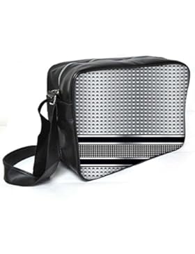 Snoogg Abstrakt zippoo Leder Unisex Messenger Bag für College Schule täglichen Gebrauch Tasche Material PU