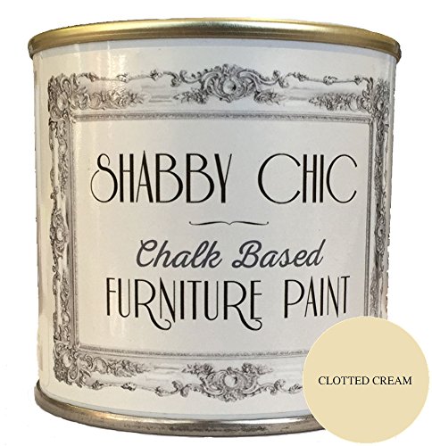 Clotted Cream Chalk Based Furniture Paint great for creating a shabby chic style. 250ml by Shabby Chic Furniture Paint