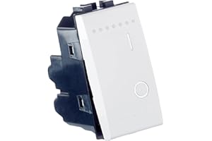 Bticino sn4002nf livinglight Interruptor Bipolar, Blanco