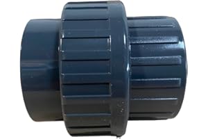 LIONFLEX PVC Verschraubung DN 50 mm | Klebemuffe x Klebemuffe