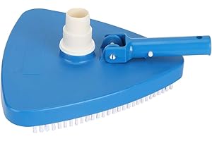 Lecxin Outil de Nettoyage de Piscine, tête de Vide, Accessoires de Piscine Tête de Vide de Forme Triangulaire Portable pour Le Nettoyage de la Piscine pour l'étang à Poissons pour la Maison