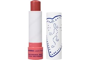 KORRES Pielęgnujący balsam do ust z masłem Cocoa, dodatkowa pielęgnacja suchych ust, pielęgnacja ust z masłem shea, bezbarwny i wegański, 4,5 g