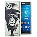 Produktbild Zanasta Designs Schutzhülle Sony Xperia Z3+ Hülle Case Slim Cover mit Motiv Army Lion (Löwe)